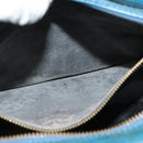 LOUIS VUITTON Epi June Feuille Shoulder Bag Blue M52155 LV Auth 135469-10