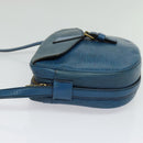 LOUIS VUITTON Epi June Feuille Shoulder Bag Blue M52155 LV Auth 135469-4