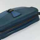 LOUIS VUITTON Epi June Feuille Shoulder Bag Blue M52155 LV Auth 135469-6