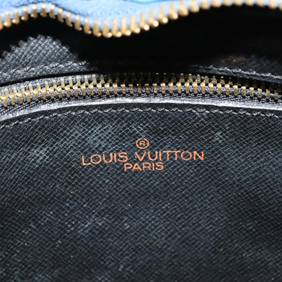 LOUIS VUITTON Epi June Feuille Shoulder Bag Blue M52155 LV Auth 135469