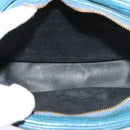 LOUIS VUITTON Epi June Feuille Shoulder Bag Blue M52155 LV Auth 135469-9