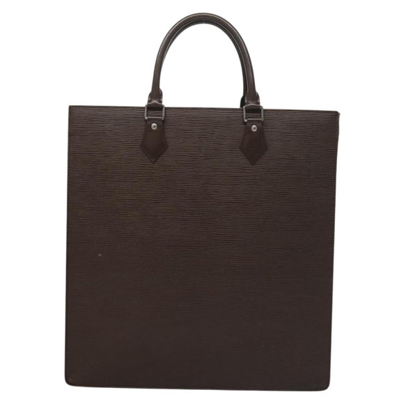 LOUIS VUITTON Epi Sac Plat Hand Bag Mocha M5908D LV Auth 135472