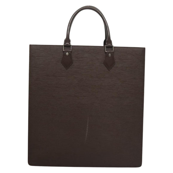 LOUIS VUITTON Epi Sac Plat Hand Bag Mocha M5908D LV Auth 135472