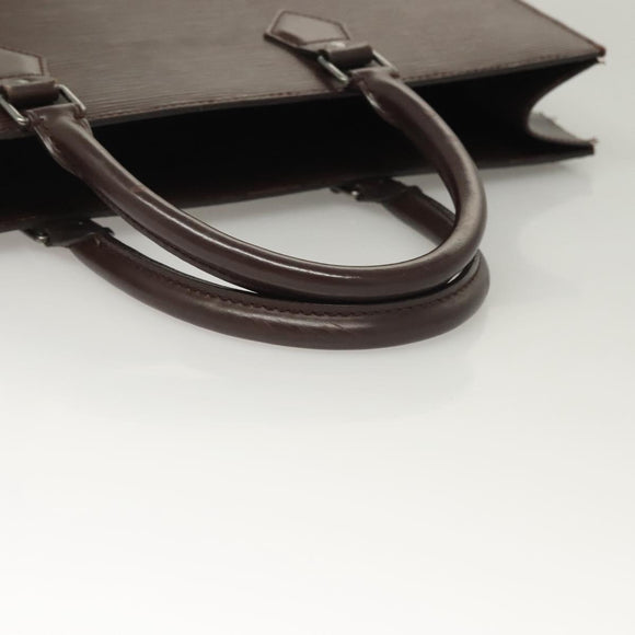 LOUIS VUITTON Epi Sac Plat Hand Bag Mocha M5908D LV Auth 135472