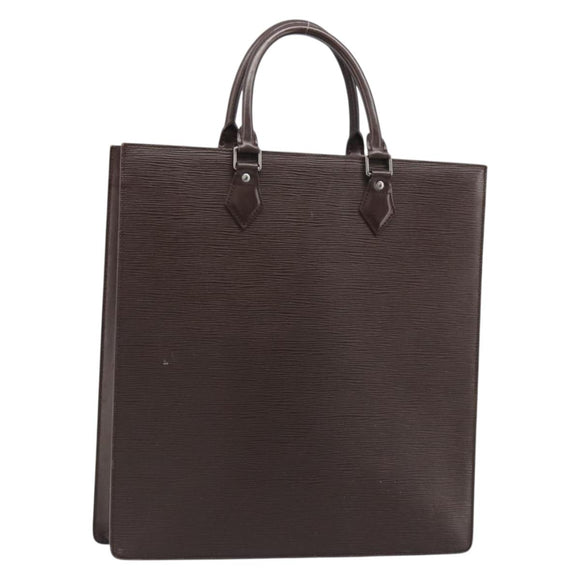 LOUIS VUITTON Epi Sac Plat Hand Bag Mocha M5908D LV Auth 135472