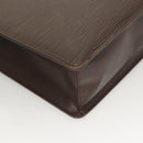 LOUIS VUITTON Epi Sac Plat Hand Bag Mocha M5908D LV Auth 135472-15