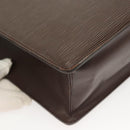 LOUIS VUITTON Epi Sac Plat Hand Bag Mocha M5908D LV Auth 135472-17