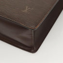 LOUIS VUITTON Epi Sac Plat Hand Bag Mocha M5908D LV Auth 135472-9