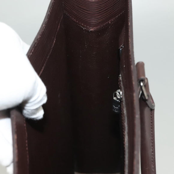 LOUIS VUITTON Epi Sac Plat Hand Bag Mocha M5908D LV Auth 135472