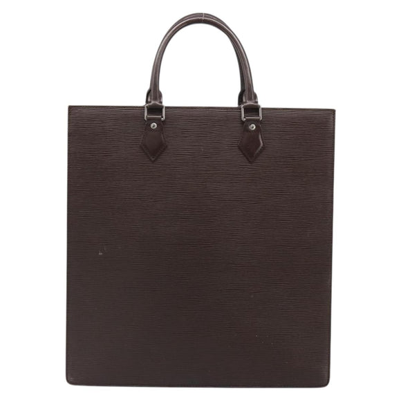 LOUIS VUITTON Epi Sac Plat Hand Bag Mocha M5908D LV Auth 135472
