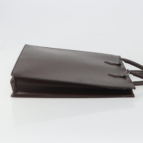 LOUIS VUITTON Epi Sac Plat Hand Bag Mocha M5908D LV Auth 135472