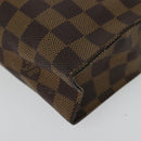 LOUIS VUITTON Damier Ebene Posh Toilette 26 Pouch N47543 LV Auth 135474-16