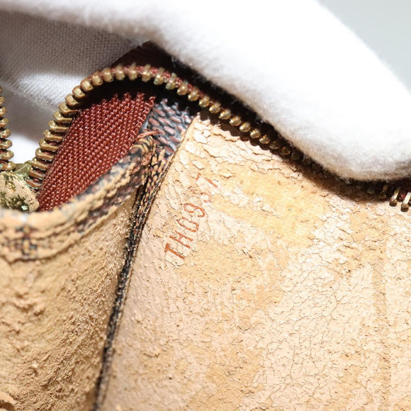 LOUIS VUITTON Damier Ebene Posh Toilette 26 Pouch N47543 LV Auth 135474