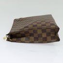 LOUIS VUITTON Damier Ebene Posh Toilette 26 Pouch N47543 LV Auth 135474-3