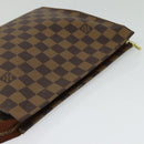 LOUIS VUITTON Damier Ebene Posh Toilette 26 Pouch N47543 LV Auth 135474-5
