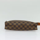 LOUIS VUITTON Damier Ebene Posh Toilette 26 Pouch N47543 LV Auth 135474-6