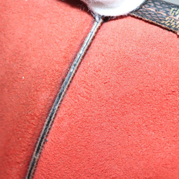 LOUIS VUITTON Damier Ebene Sac Plat Hand Bag N51140 LV Auth 135475