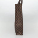 LOUIS VUITTON Damier Ebene Sac Plat Hand Bag N51140 LV Auth 135475-3