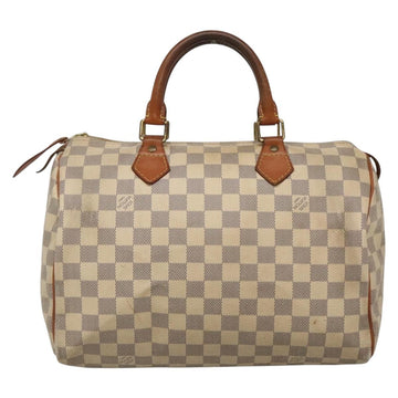 LOUIS VUITTON Damier Azur Speedy 30 Hand Bag N41533 LV Auth 135479 - 0