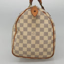 LOUIS VUITTON Damier Azur Speedy 30 Hand Bag N41533 LV Auth 135479-4