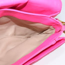 Miu Miu Shoulder Bag Sequin Pink Gold Auth 135485-19