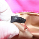 Miu Miu Shoulder Bag Sequin Pink Gold Auth 135485-24