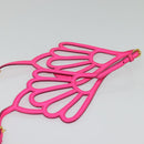 Miu Miu Shoulder Bag Sequin Pink Gold Auth 135485-8