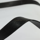 Salvatore Ferragamo Gancini Shoulder Bag Leather Black Gold Auth 135489-8