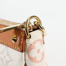 LOUIS VUITTON Monogram Multicolor Pochette Pouch White M92649 LV Auth 135504V-9
