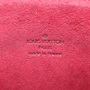 LOUIS VUITTON Monogram Multicolor Pochette Pouch White M92649 LV Auth 135504V-20