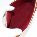 LOUIS VUITTON Monogram Multicolor Pochette Pouch White M92649 LV Auth 135504V-10