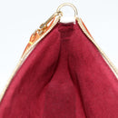 LOUIS VUITTON Monogram Multicolor Pochette Pouch White M92649 LV Auth 135504V-22