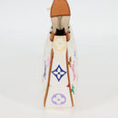 LOUIS VUITTON Monogram Multicolor Pochette Pouch White M92649 LV Auth 135504V-3