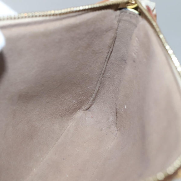 LOUIS VUITTON Monogram Multicolor Pochette Pouch Black M92648 LV Auth 135506