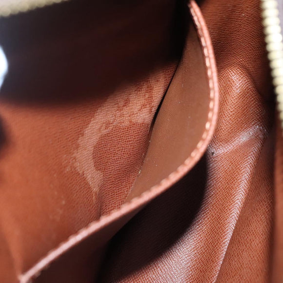 LOUIS VUITTON Monogram Compiegne 28 Clutch Bag M51845 LV Auth 135528