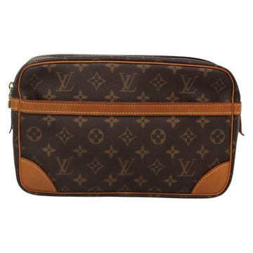 LOUIS VUITTON Monogram Compiegne 28 Clutch Bag M51845 LV Auth 135528 - 0