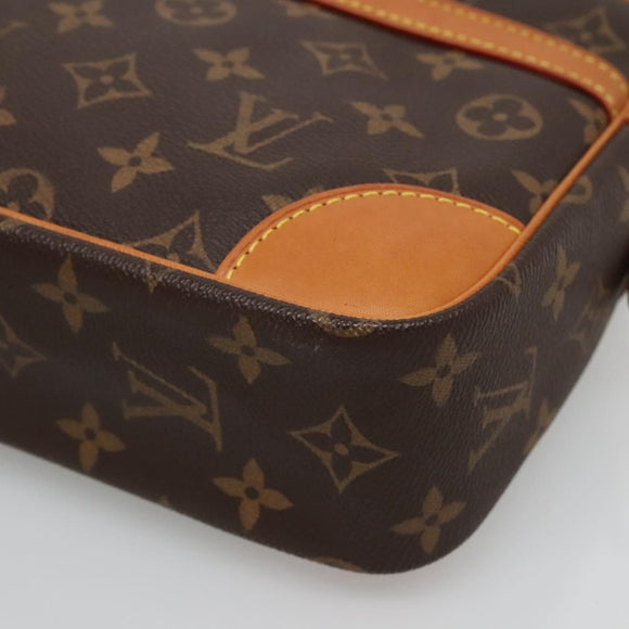 LOUIS VUITTON Monogram Compiegne 28 Clutch Bag M51845 LV Auth 135528