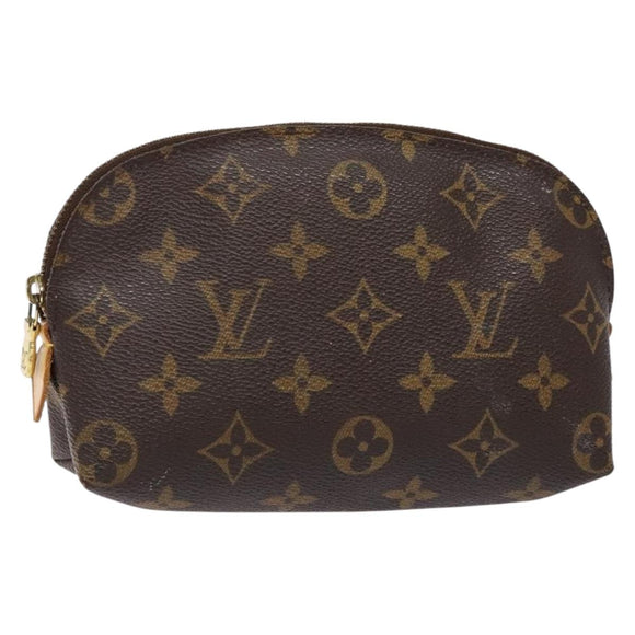 LOUIS VUITTON Monogram Pochette Cosmetic PM Pouch M43998 LV Auth 135533