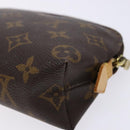 LOUIS VUITTON Monogram Pochette Cosmetic PM Pouch M43998 LV Auth 135533-15
