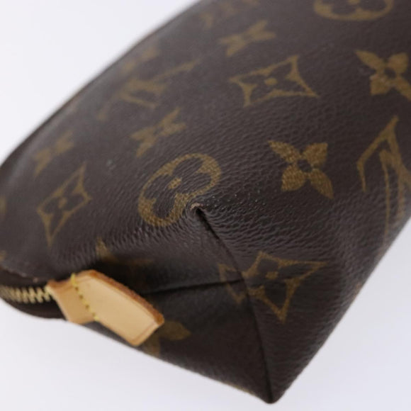 LOUIS VUITTON Monogram Pochette Cosmetic PM Pouch M43998 LV Auth 135533