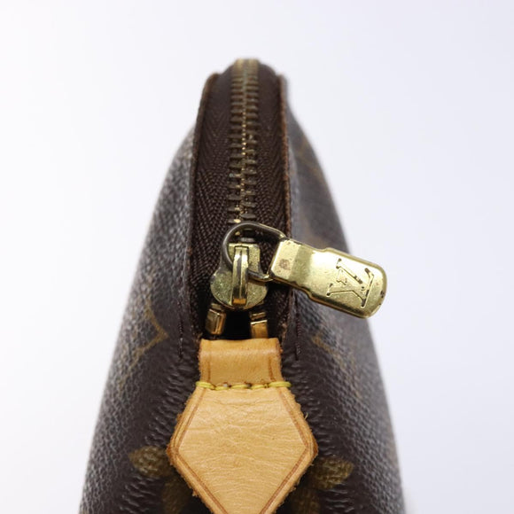 LOUIS VUITTON Monogram Pochette Cosmetic PM Pouch M43998 LV Auth 135533