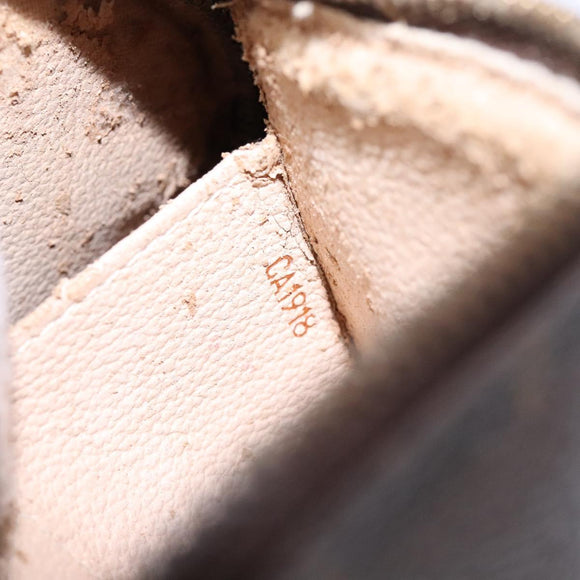 LOUIS VUITTON Monogram Pochette Cosmetic PM Pouch M43998 LV Auth 135533