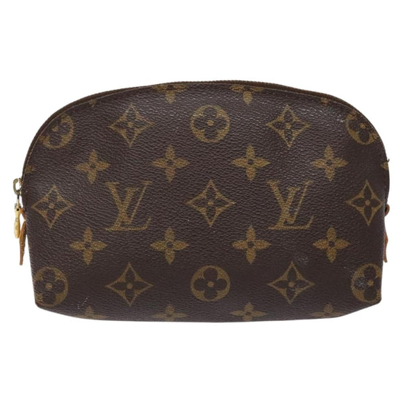 LOUIS VUITTON Monogram Pochette Cosmetic PM Pouch M43998 LV Auth 135533