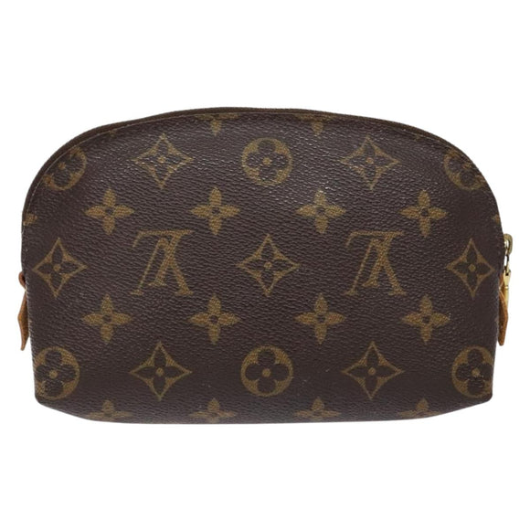 LOUIS VUITTON Monogram Pochette Cosmetic PM Pouch M43998 LV Auth 135533