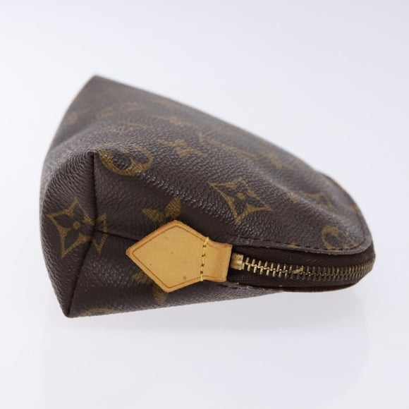 LOUIS VUITTON Monogram Pochette Cosmetic PM Pouch M43998 LV Auth 135533