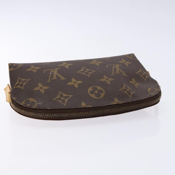 LOUIS VUITTON Monogram Pochette Cosmetic PM Pouch M43998 LV Auth 135533