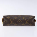 LOUIS VUITTON Monogram Pochette Cosmetic PM Pouch M43998 LV Auth 135533-6