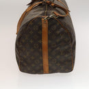 LOUIS VUITTON Monogram Keepall Bandouliere 55 Boston Bag M41414 LV Auth 135536-4