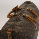 LOUIS VUITTON Monogram Keepall Bandouliere 55 Boston Bag M41414 LV Auth 135536-6