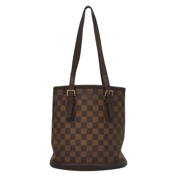 LOUIS VUITTON Damier Ebene Marais Shoulder Bag N42240 LV Auth 135542